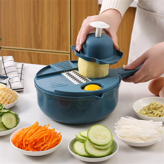 12 IN 1 MULTIFUNCTIONAL VEGETABLE CUTTER