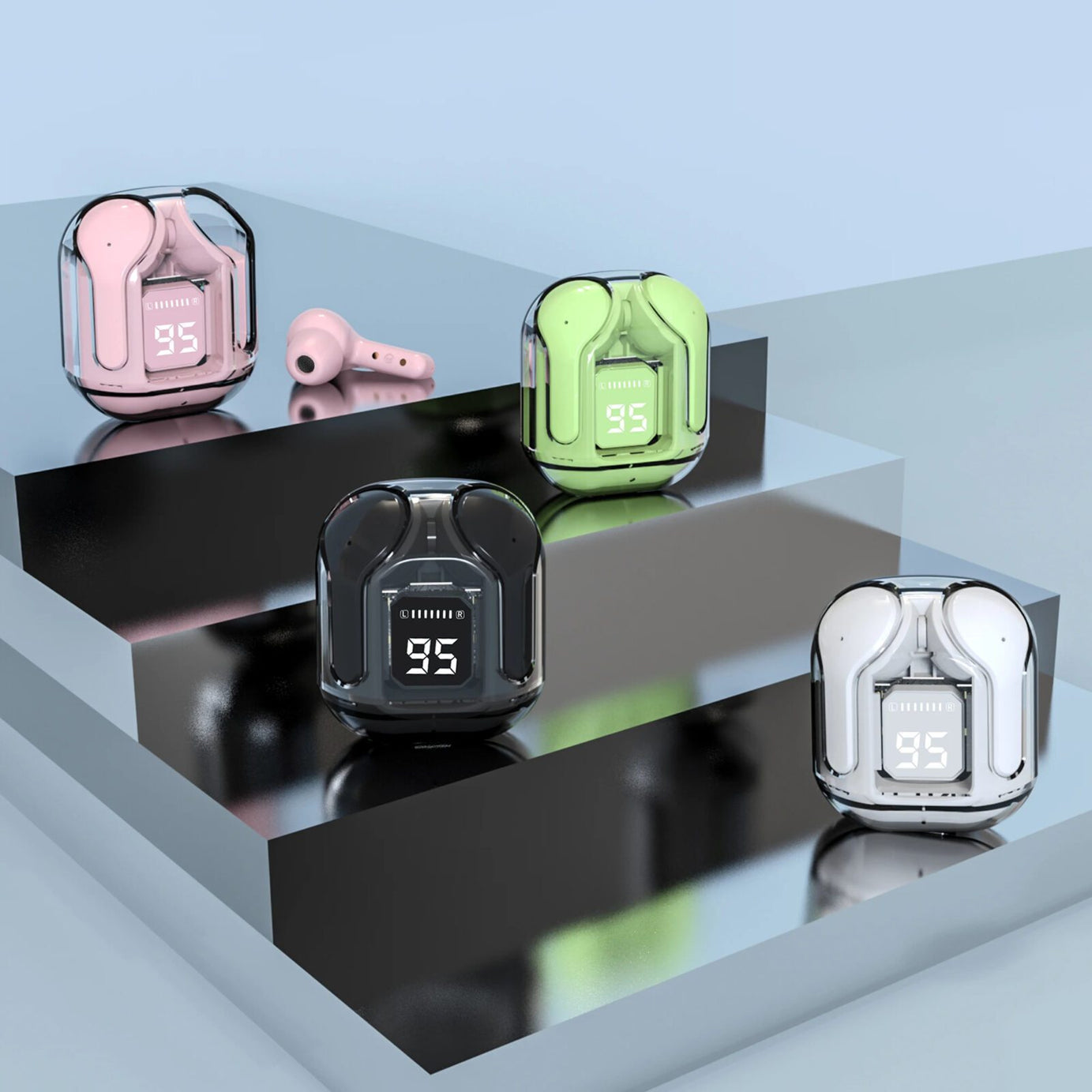 AIR 31 TRUE WIRELESS TRANSPARENT EARBUDS