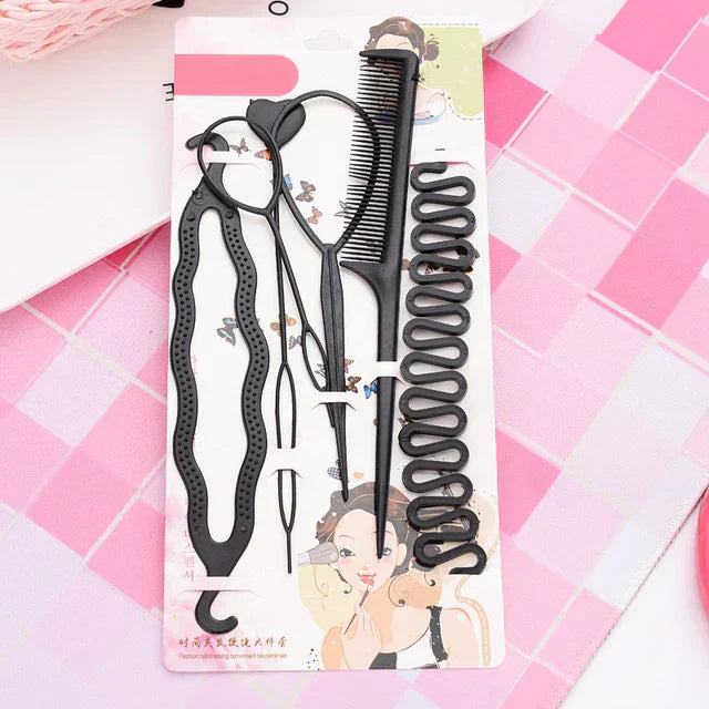 6 PCS PROFESSIONAL BRAID TOOLS