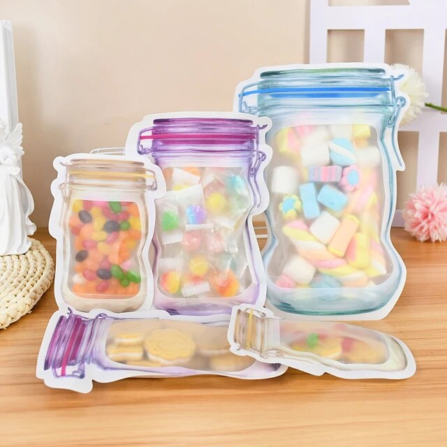 3 PCS JAR FOOD BAGS