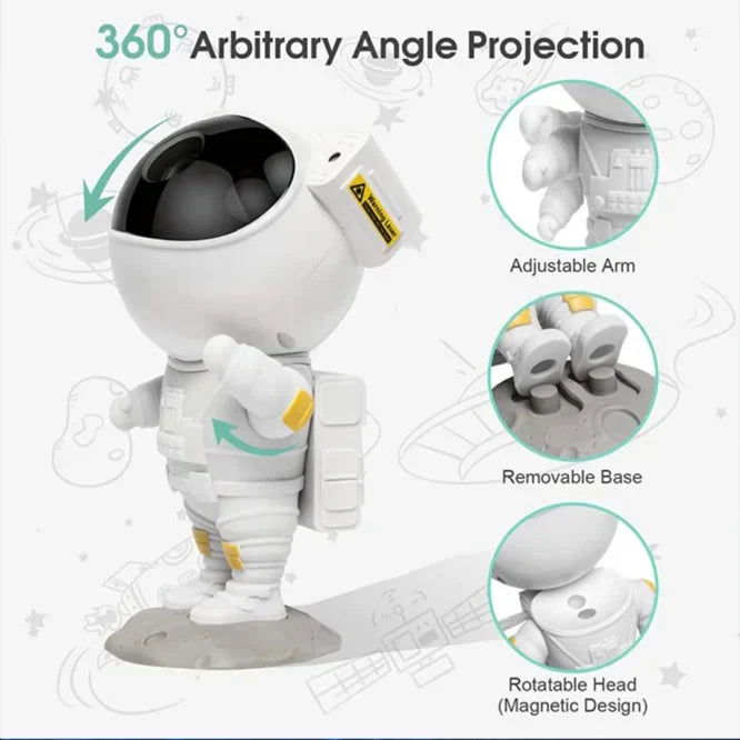 Astronaut Galaxy Projector